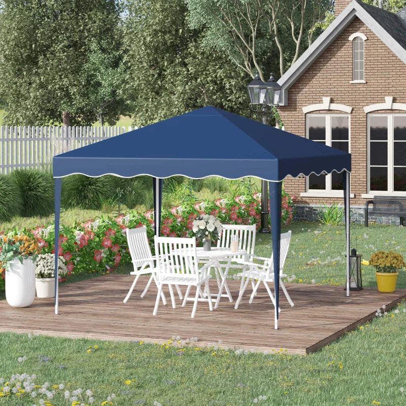 Nancy's Hora Pavilion - Party Tent - Garden Pavilion - Blue - ± 300 x 300 x 260 cm