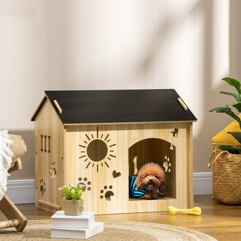 Nancy's Greenville Doghouse - Chenil pour chien - Enclos pour chien - MDF - ± 70 x 50 x 60 cm