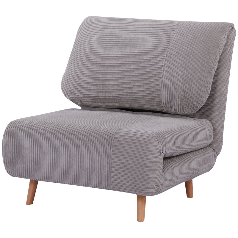 Nancy's Potton 2-in-1 Sofa Bed - Guest Sofa - Sofa - Grey - Corduroy