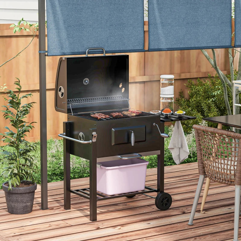 Nancy's Palhais Barbecue - BBQ - Grill - Houtskool - Staal - Zwart