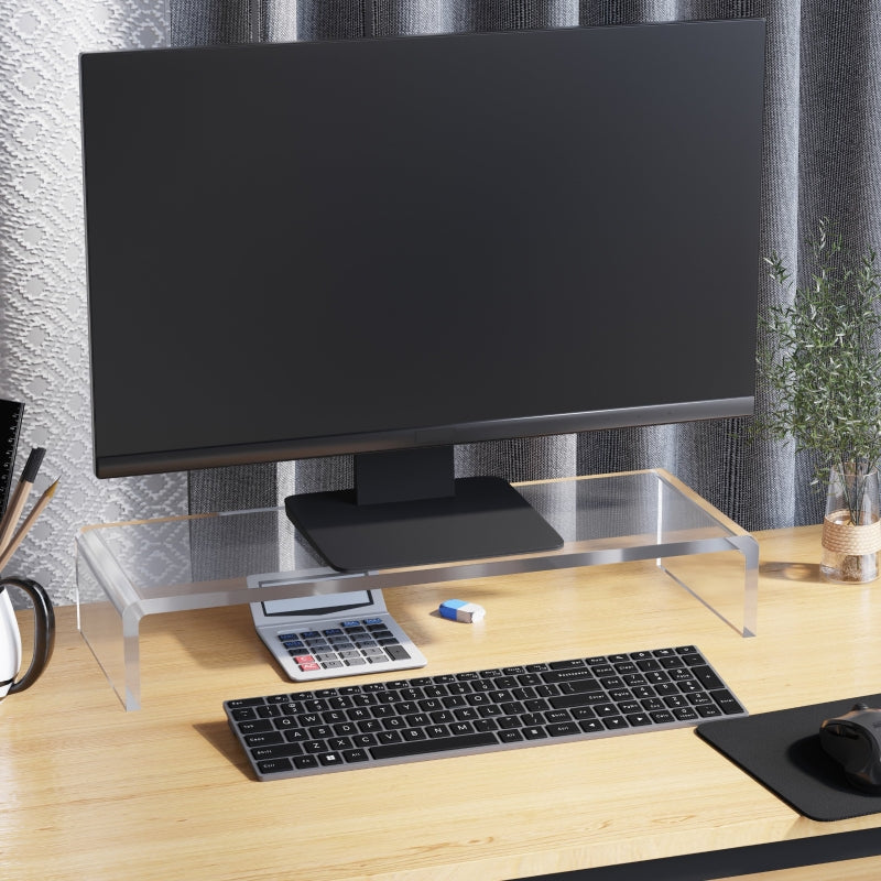 Nancy's Verdun Monitor Stand - Support d'écran - Support d'ordinateur - Transparent