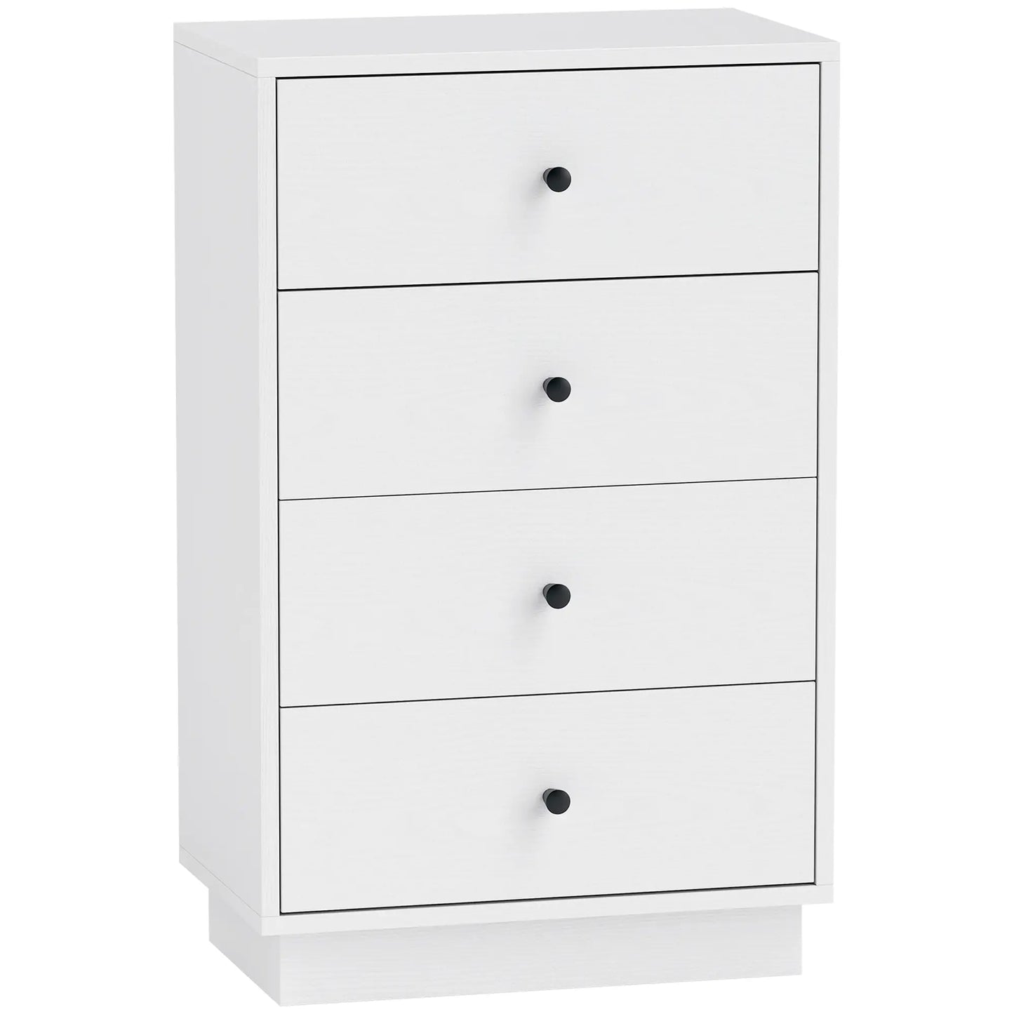 Nancy's Fossacesia Commode - Dressoir - Opbergkast - Wit - ± 45 x 30 x 75 cm