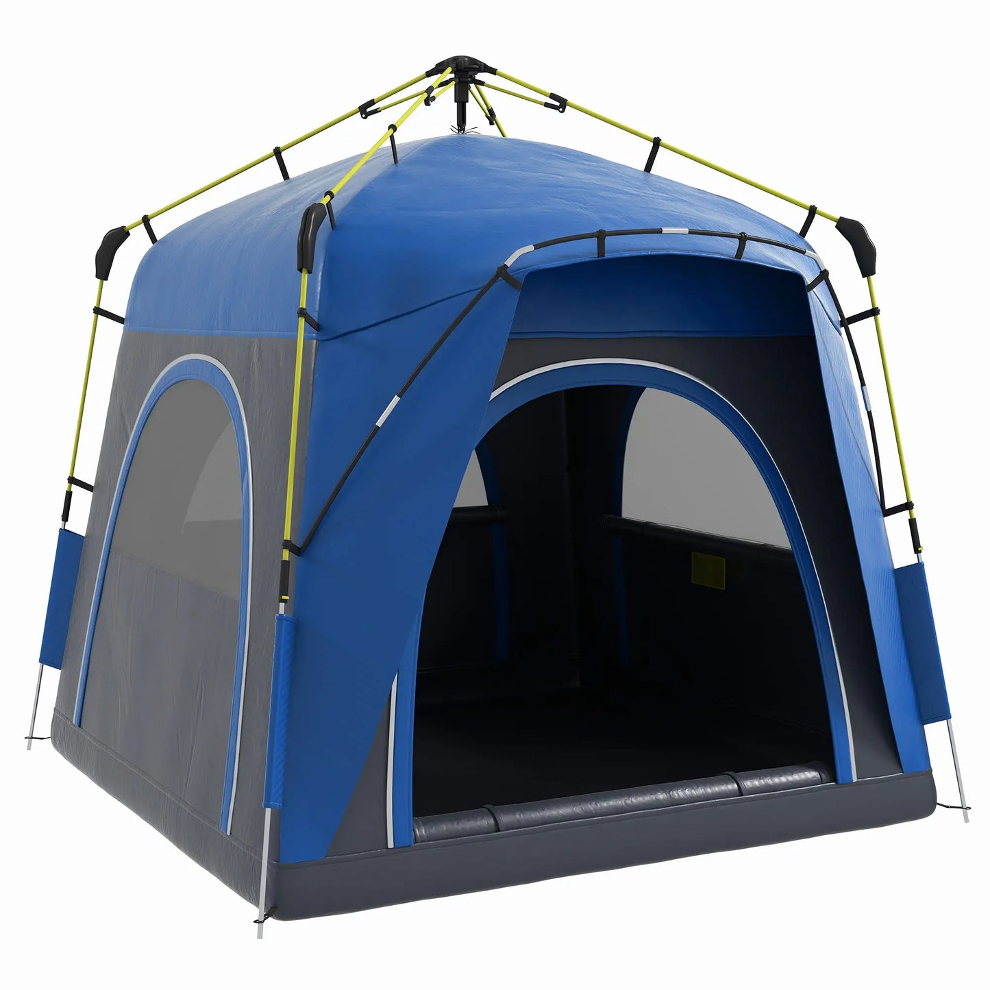 Nancy's Ghedi Kampeertent - Campingtent - Koepeltent - Blauw - 240 x 240 x 200 cm