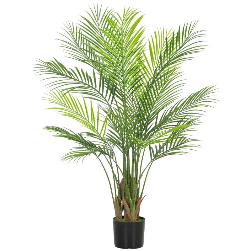 Nancy's Medicina Kunstplant - Kunstpalm - Areca Palm - Groen - 120 cm hoog