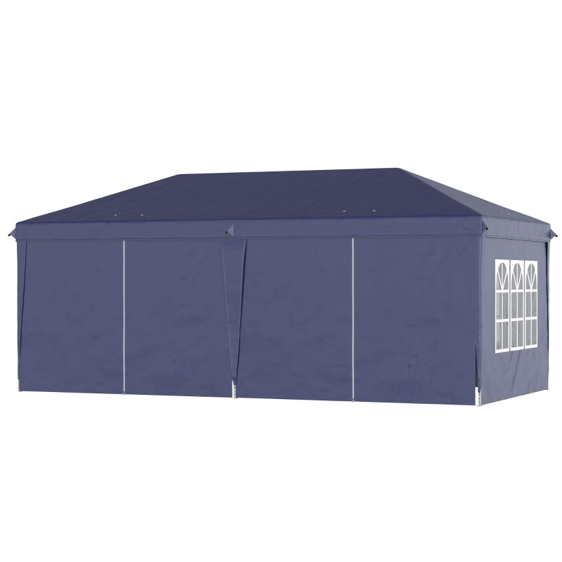 Nancy's Povalo Partytent - Paviljoen - Tuin Tent - Party Tent - Blauw - ± 600 x 300 cm