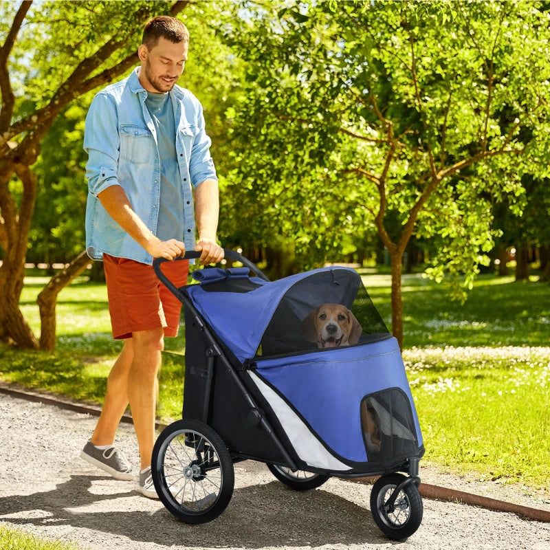 Nancy’s Bronkie Pet Travel Poussette - Poussette pour chien - Poussette pour chat - Poussette pour animaux de compagnie