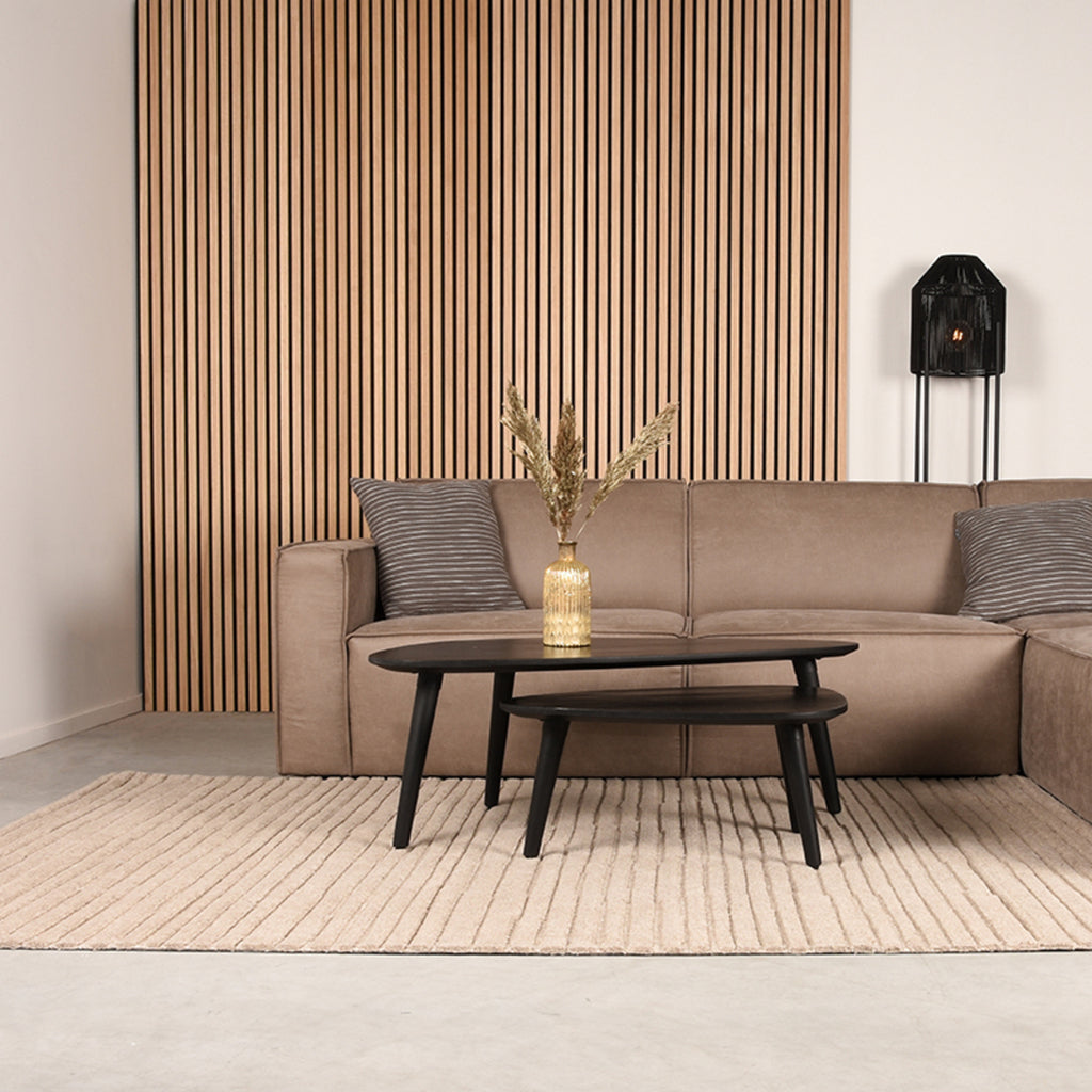 LABEL51 Tapis Luxy - Taupe - Laine - 160 x 230 cm