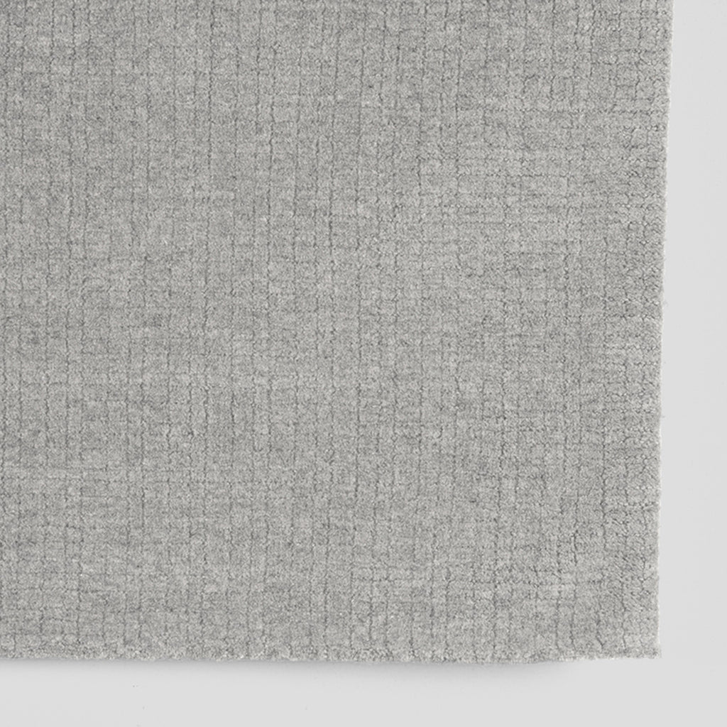 LABEL51 Vloerkleed Wolly - Grijs - Wol - 200 x 300 cm