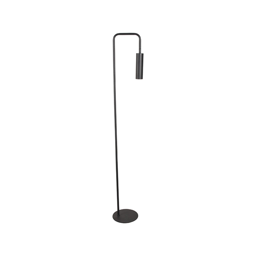 LABEL51 Vloerlamp Ferroli Design Zwart Metaal | Incl. LED - 22x22x150 cm