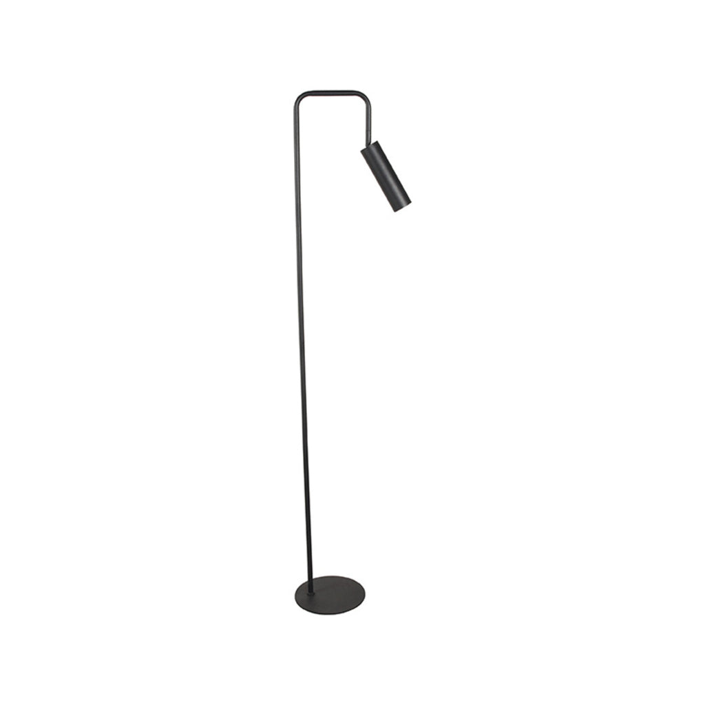 LABEL51 Vloerlamp Ferroli Design Zwart Metaal | Incl. LED - 22x22x150 cm