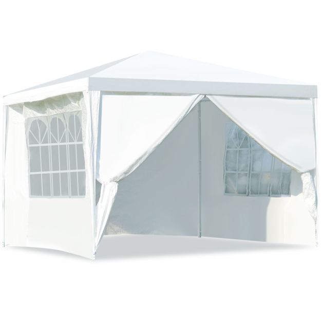 Nancy's Lapas Partytent - Paviljoen - Wit - 300 x 300 cm