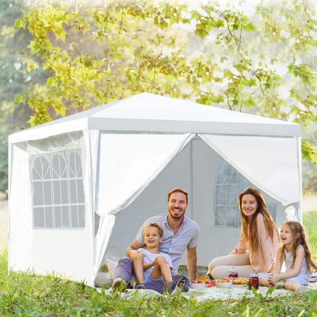 Nancy's Lapas Partytent - Paviljoen - Wit - 300 x 300 cm