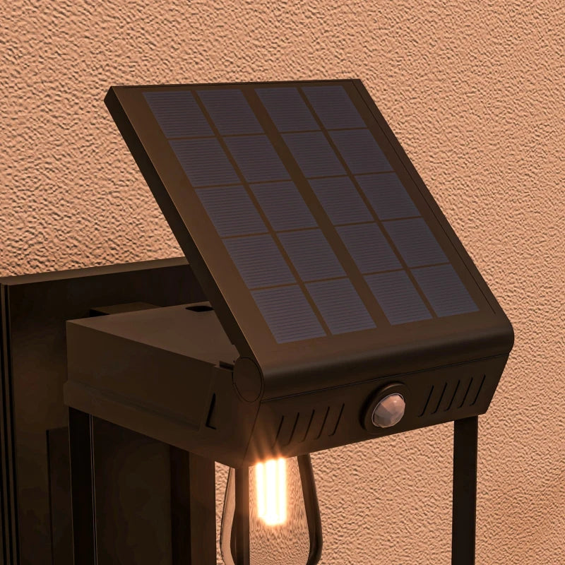 Nancy's Bismula Tuinverlichting - Tuinlamp - Zonne-energie - Met bewegingssensor - Zwart