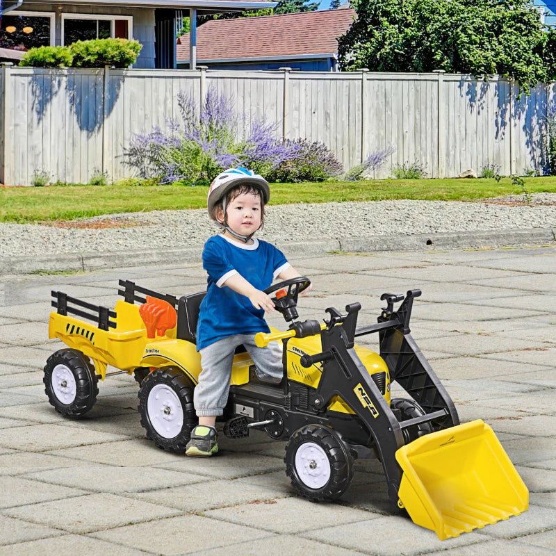 Nancy's Susa Trapauto - Traptractor - Speelgoed Tractor voor Kinderen - Kindertractor