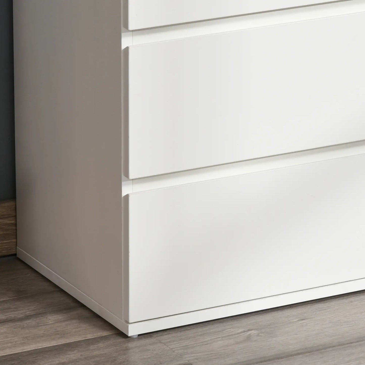 Nancy's Fiastra Commode - Dressoir - Opbergkast - Wit - ± 55 x 35 x 80 cm