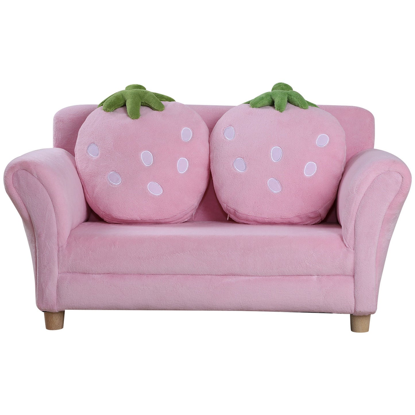 Nancy's Supers Kinderbank, Kinderfauteuil, Slaapbank, Kinderstoel, Zachte bank Aardbeibank