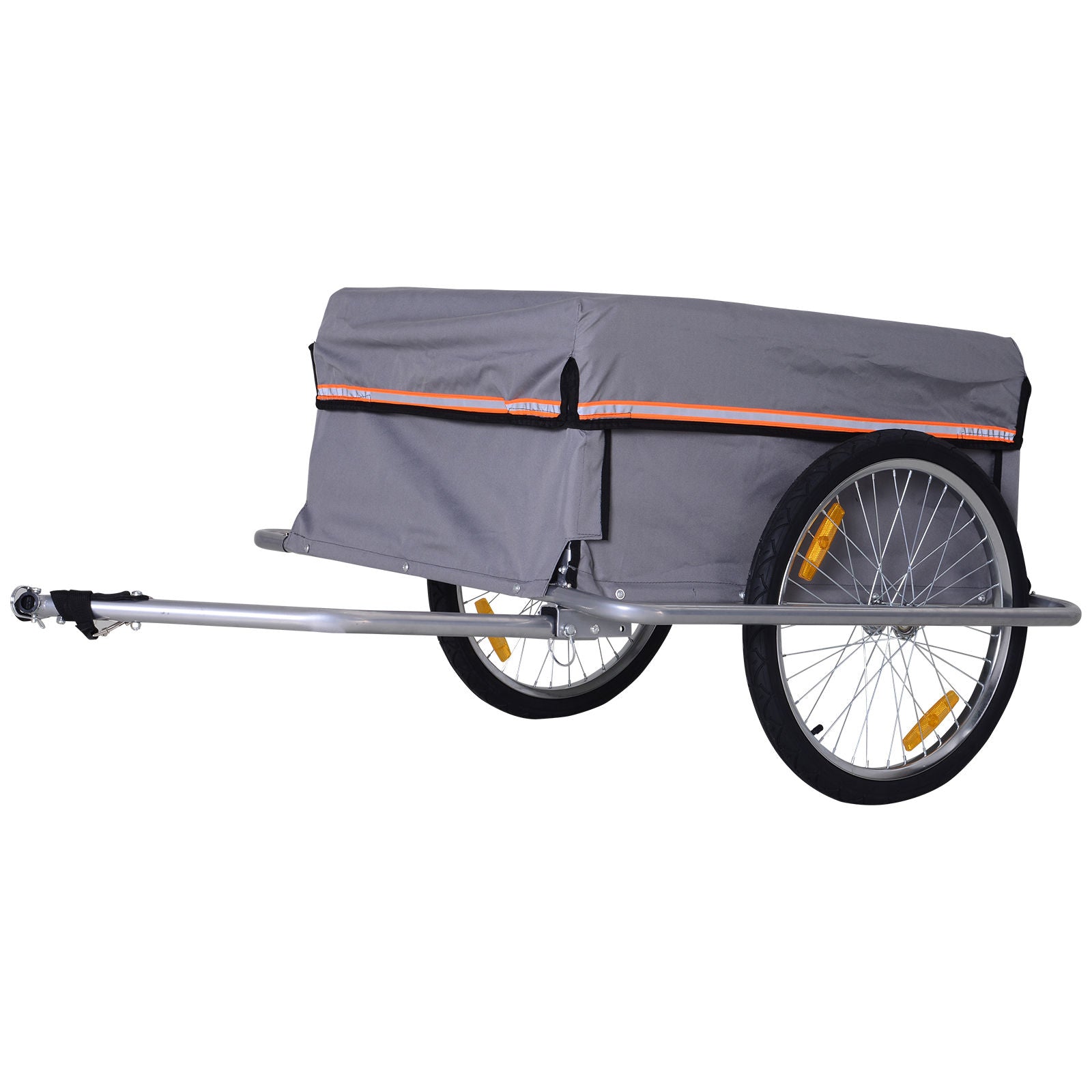 Remorque à vélo Nancy's Taitts - Remorque à vélo - Gris - ± 140 x 90 x 60 cm