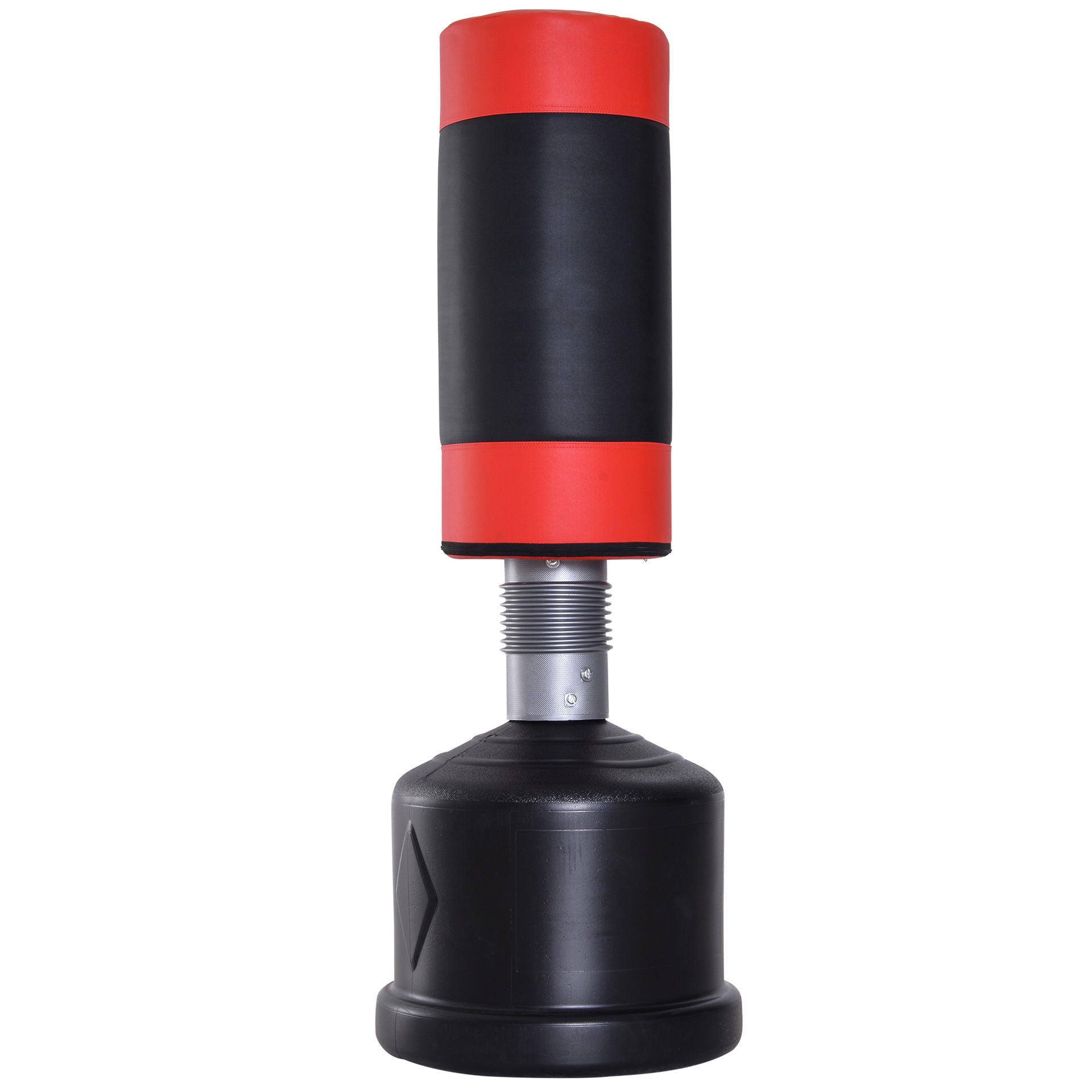 Nancy's The Baltic Standing Punching Bag - Support de boxe - Hauteur réglable - Noir / Rouge