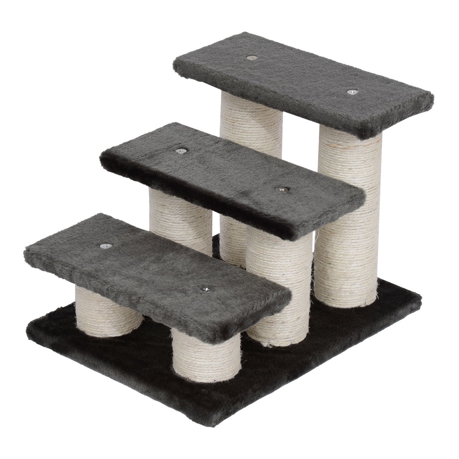Nancy's Wilcox Animal Stairs Cat Stairs 3 Steps Dog Stairs Escaliers pour chats et chiens en peluche