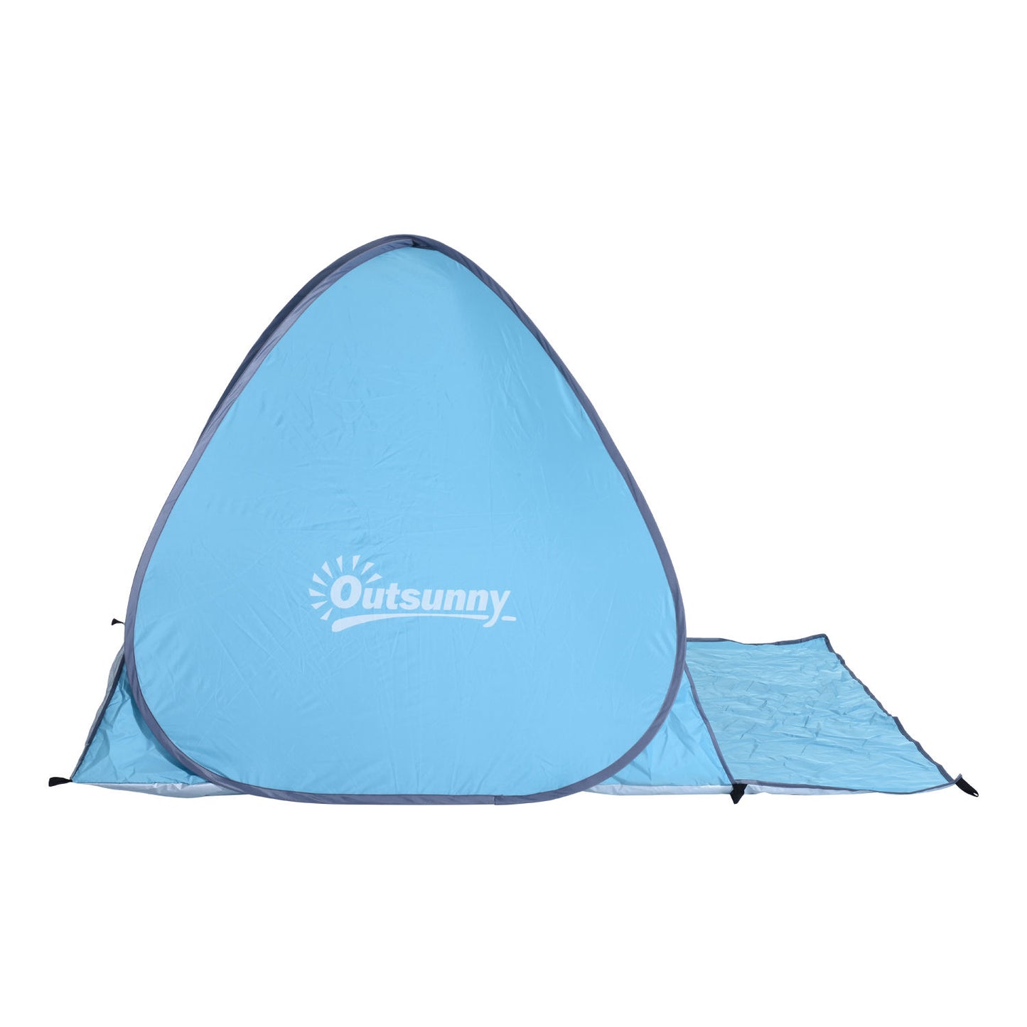 Nancy's Cedar Bank Kampeertent - Strandtent - Blauw - ± 200 x 150 x 120 cm