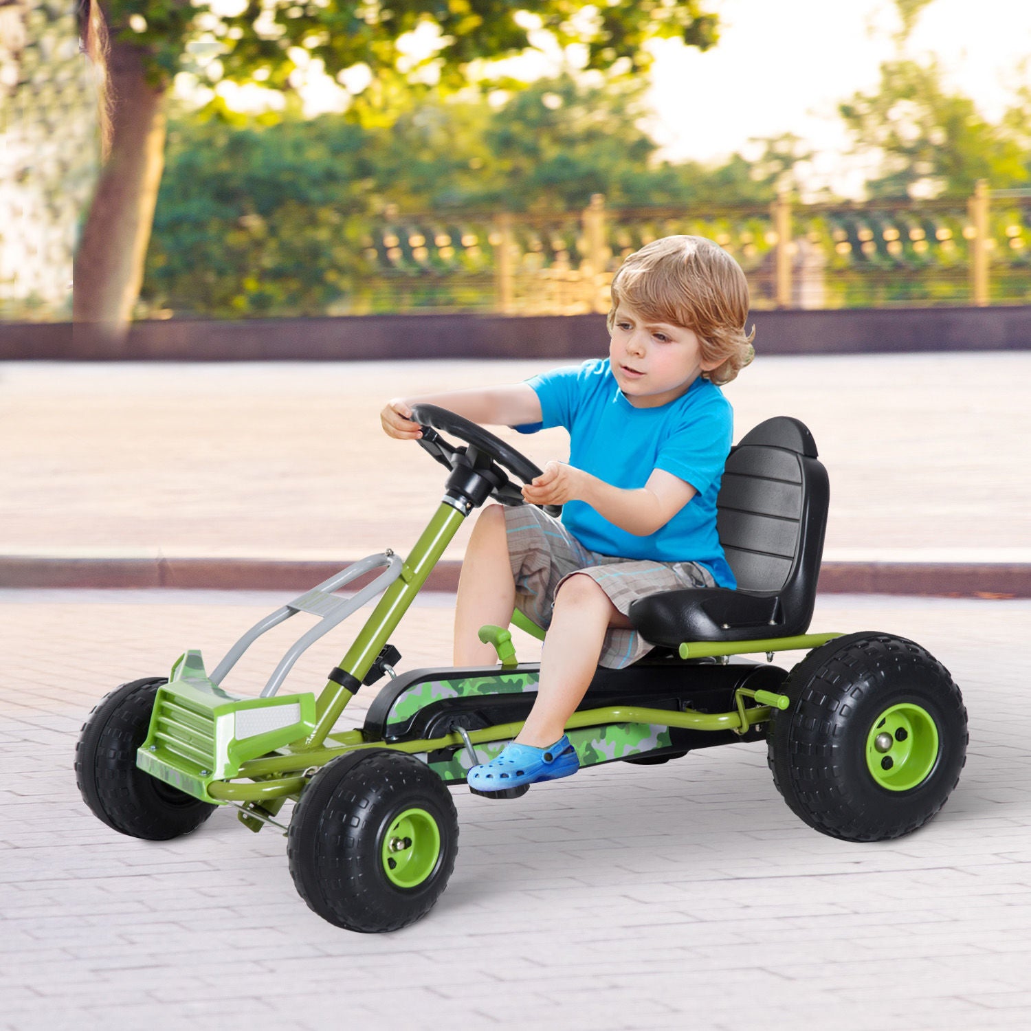 Nancy's Dos Bocas Go-kart - Pedal car - Children's go-kart - Green