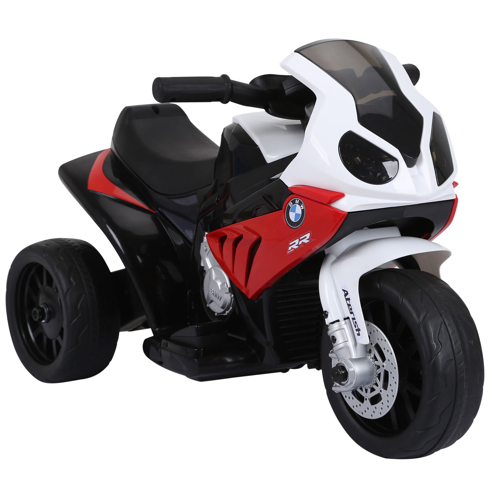 Nancy's Dave Electric Kids Motorcycle - Kids Vehicle - Kids BMW Scooter - Electric Tricycle - Music / Light - Red