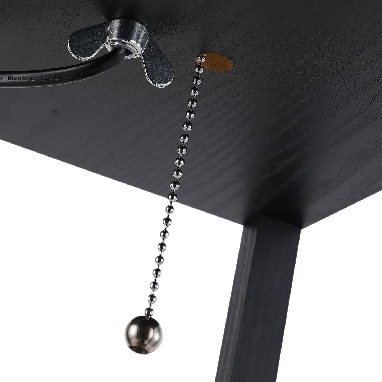 Nancy's Lagarto Vloerlamp - Staande Lamp - Met 3 vakken - Zwart - MDF