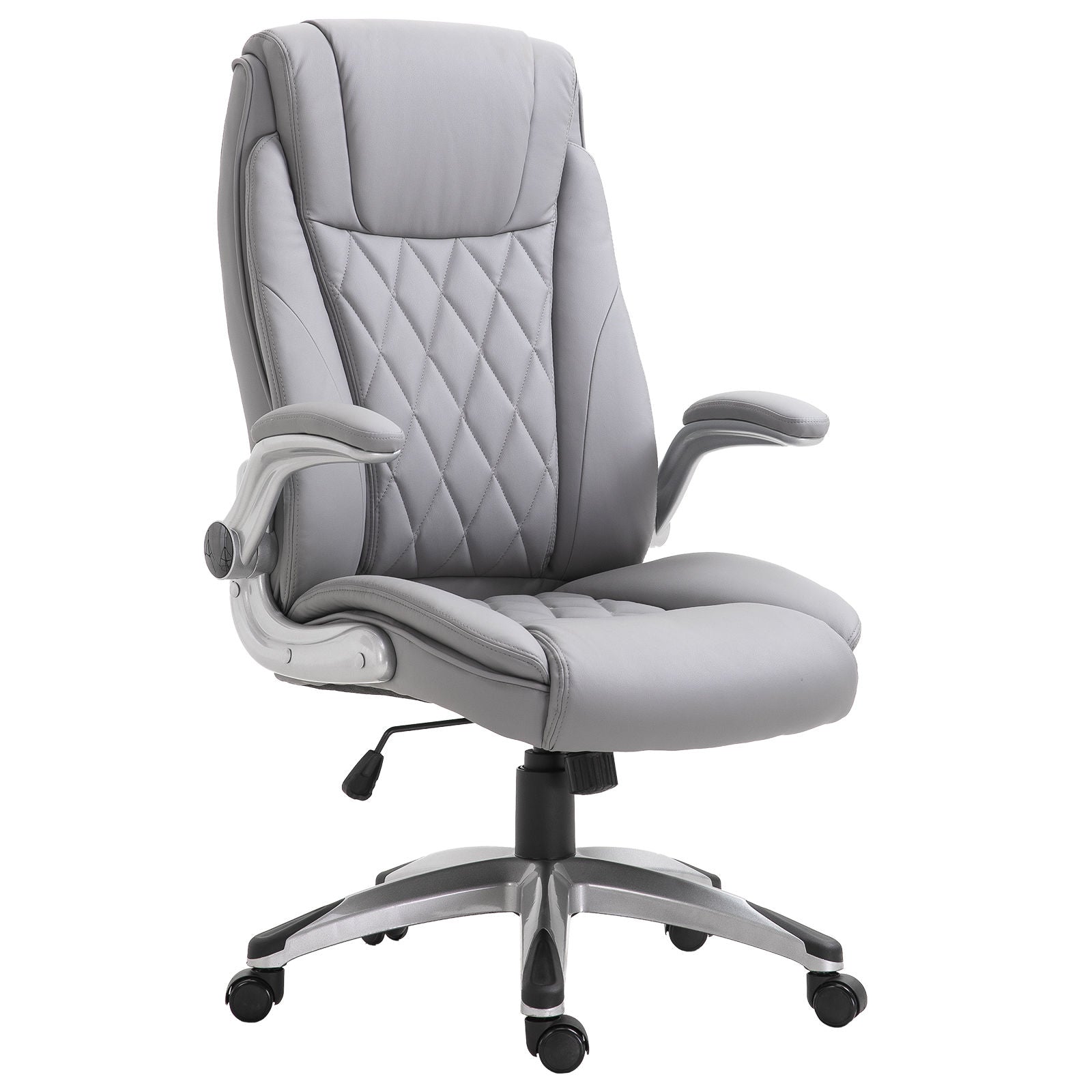 Nancy's Mauger Cay Office Chair - Ergonomic - Height Adjustable - Swivel - Gray