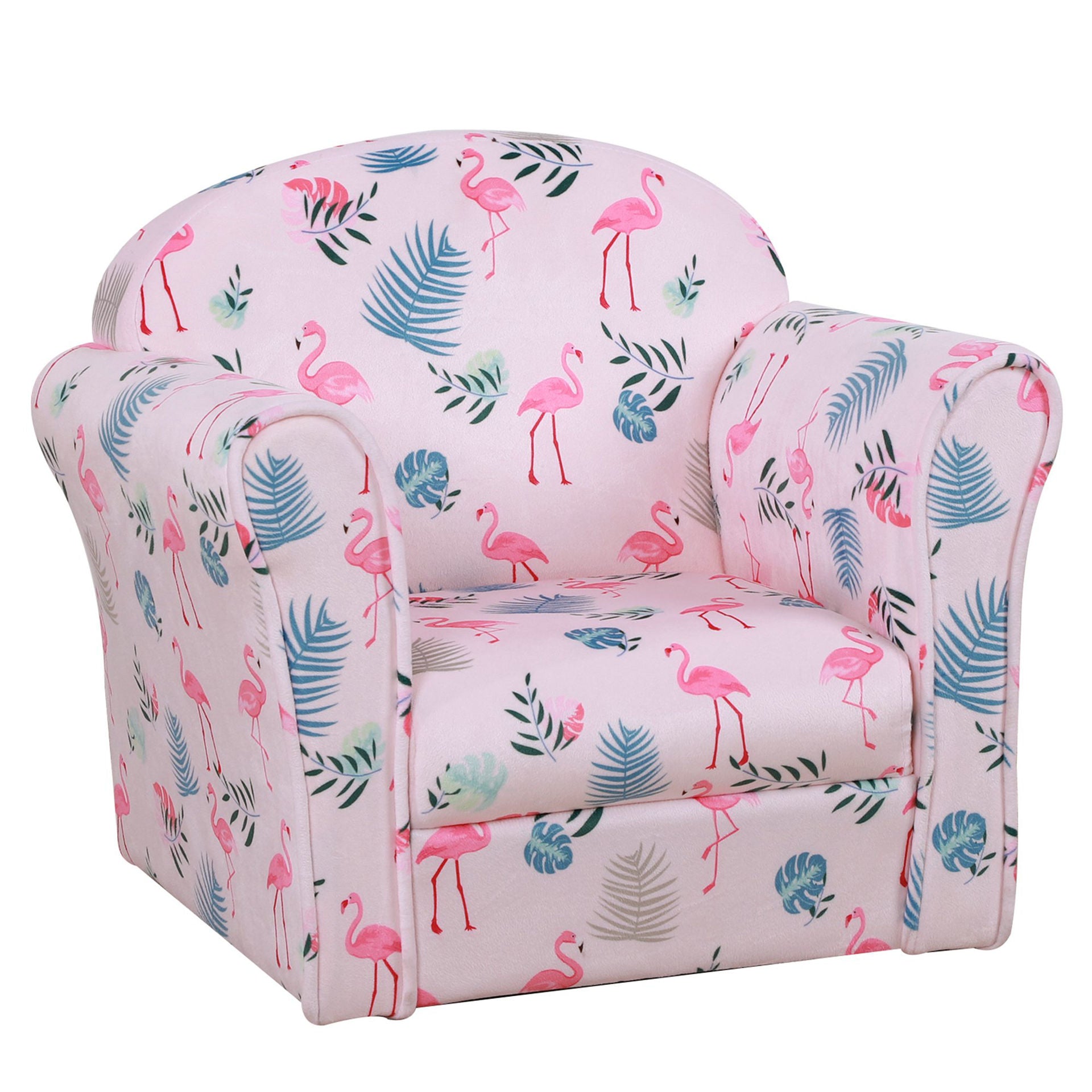 Nancy's Rao Bravo Canapé pour enfants, fauteuil pour enfants, mini fauteuil pour 3-6 ans, rose, 50 x 39 x 44 cm