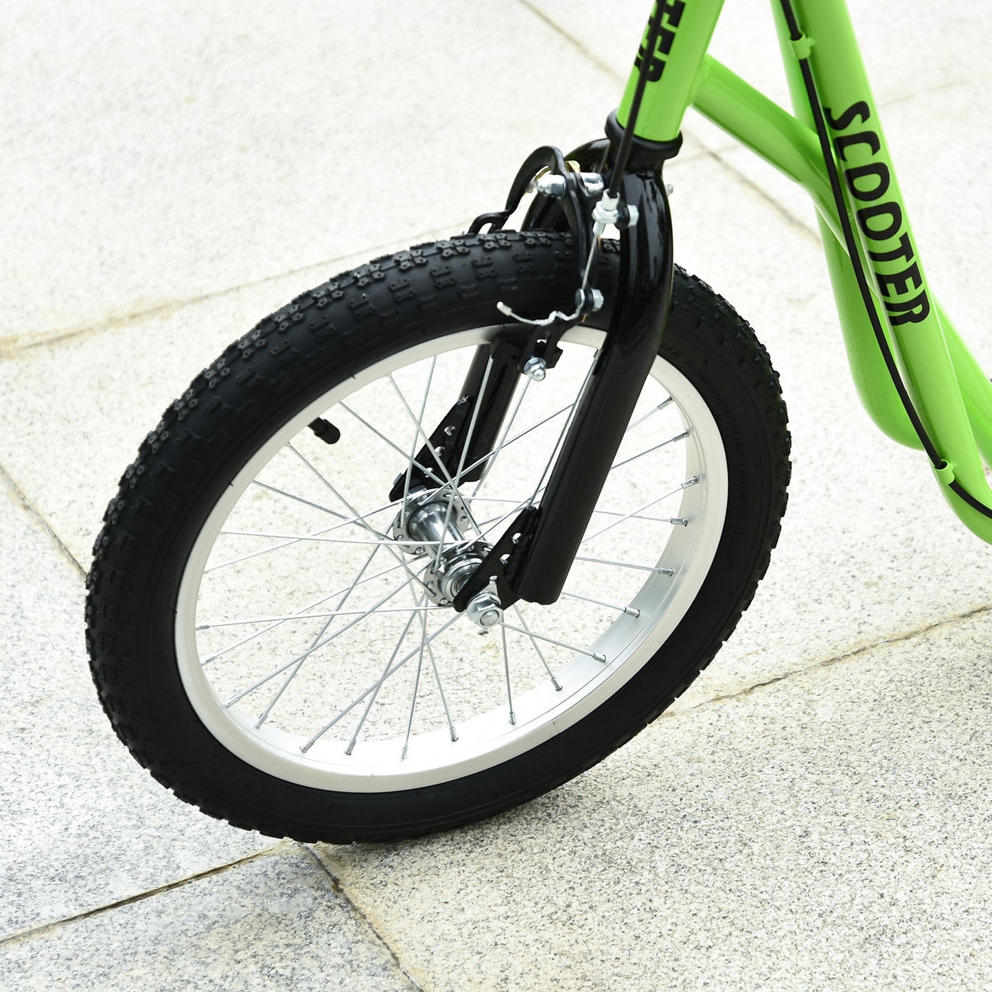 Nancy's Rosita Kinderstep - Kinderscooter - Pedaalstep - Stadsstep - Kickstep - Groen