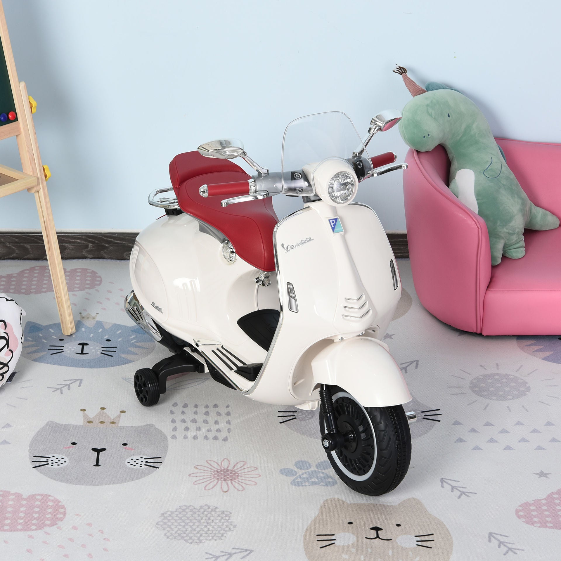 Nancy's The Molar Scooter Electric - Wit - Pp, Staal - 42,51 cm x 19,29 cm x 29,52 cm