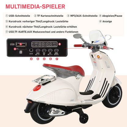 Nancy's The Molar Scooter Electric - Wit - Pp, Staal - 42,51 cm x 19,29 cm x 29,52 cm