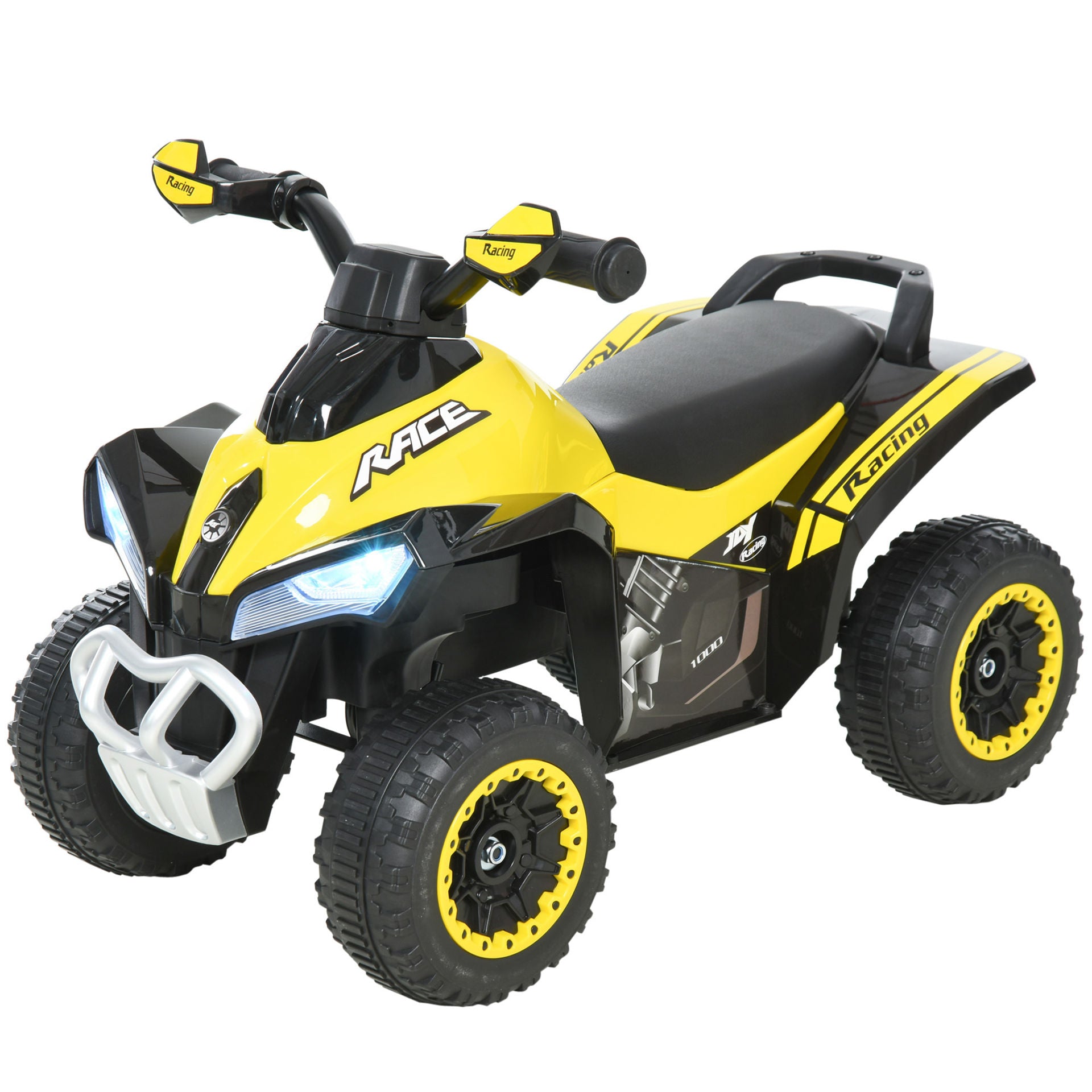 Nancy's Xaxe Venic Pedal Car with Font Charger - Yellow - Steel, Plastic - 26.57 cm x 14.96 cm x 17.32 cm