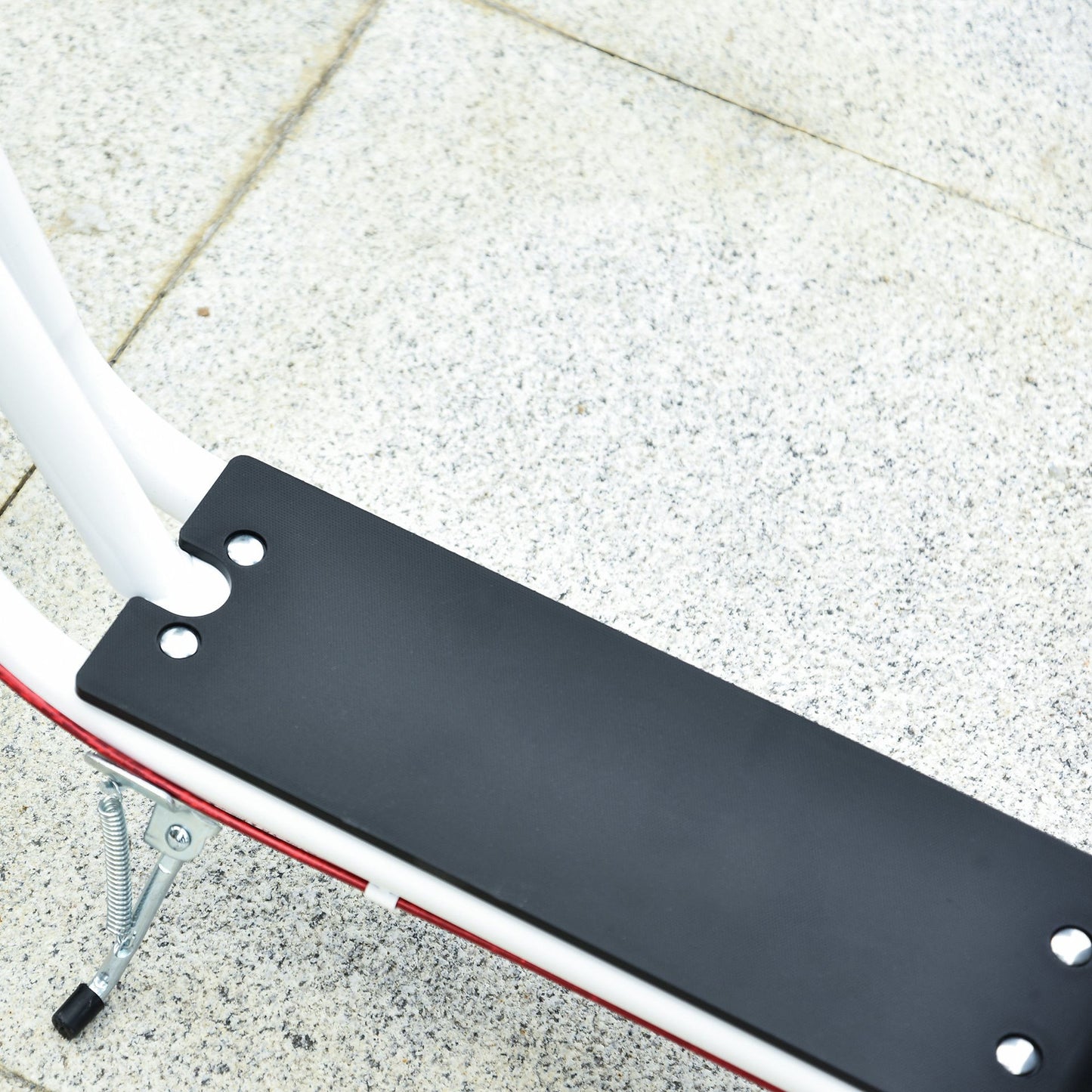 Nancy's Main River City step op luchtbanden - Wit - 139L x 58B x 90-96H cm