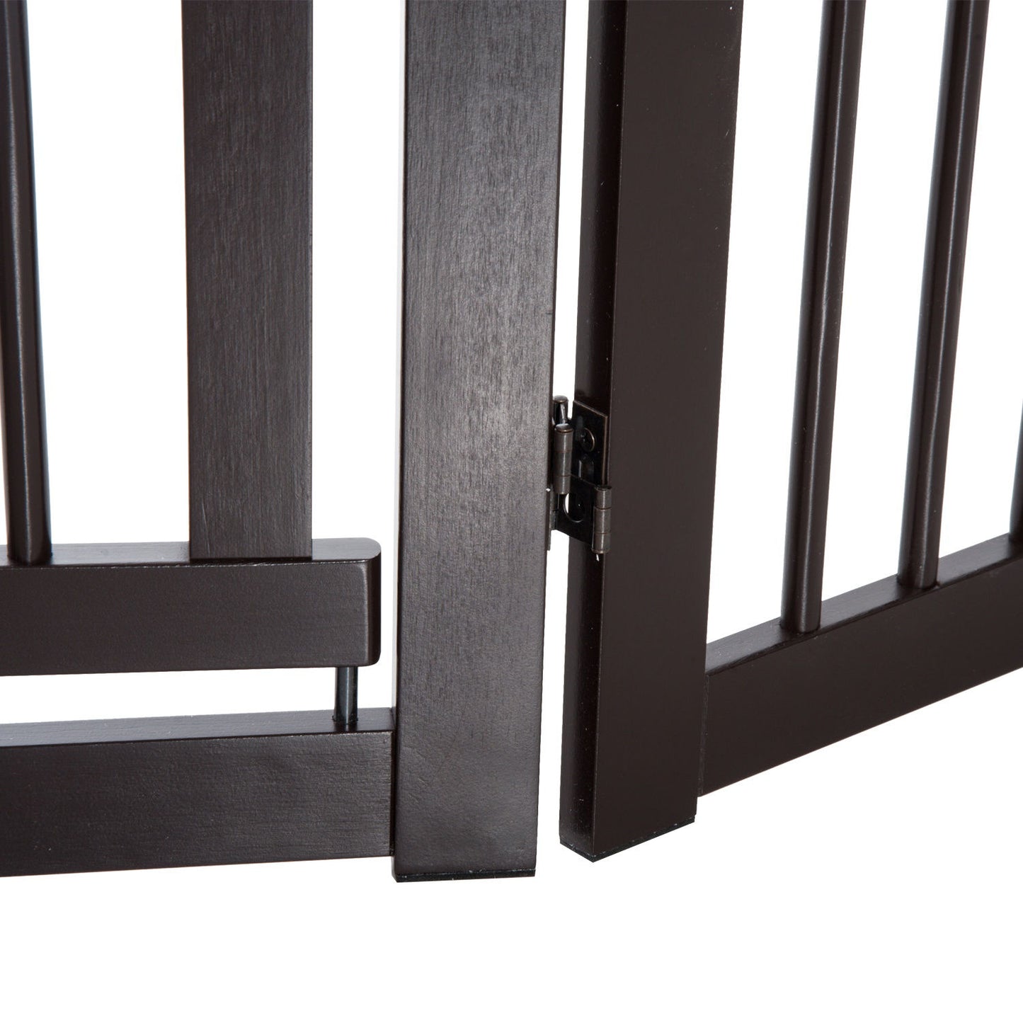 Nancy's San Jose Beschermhekje voor Honden, Beschermrooster hout, Verstelbaar hondenrooster Traprooster met pootjes Inklapbaar haardrooster voor kachel