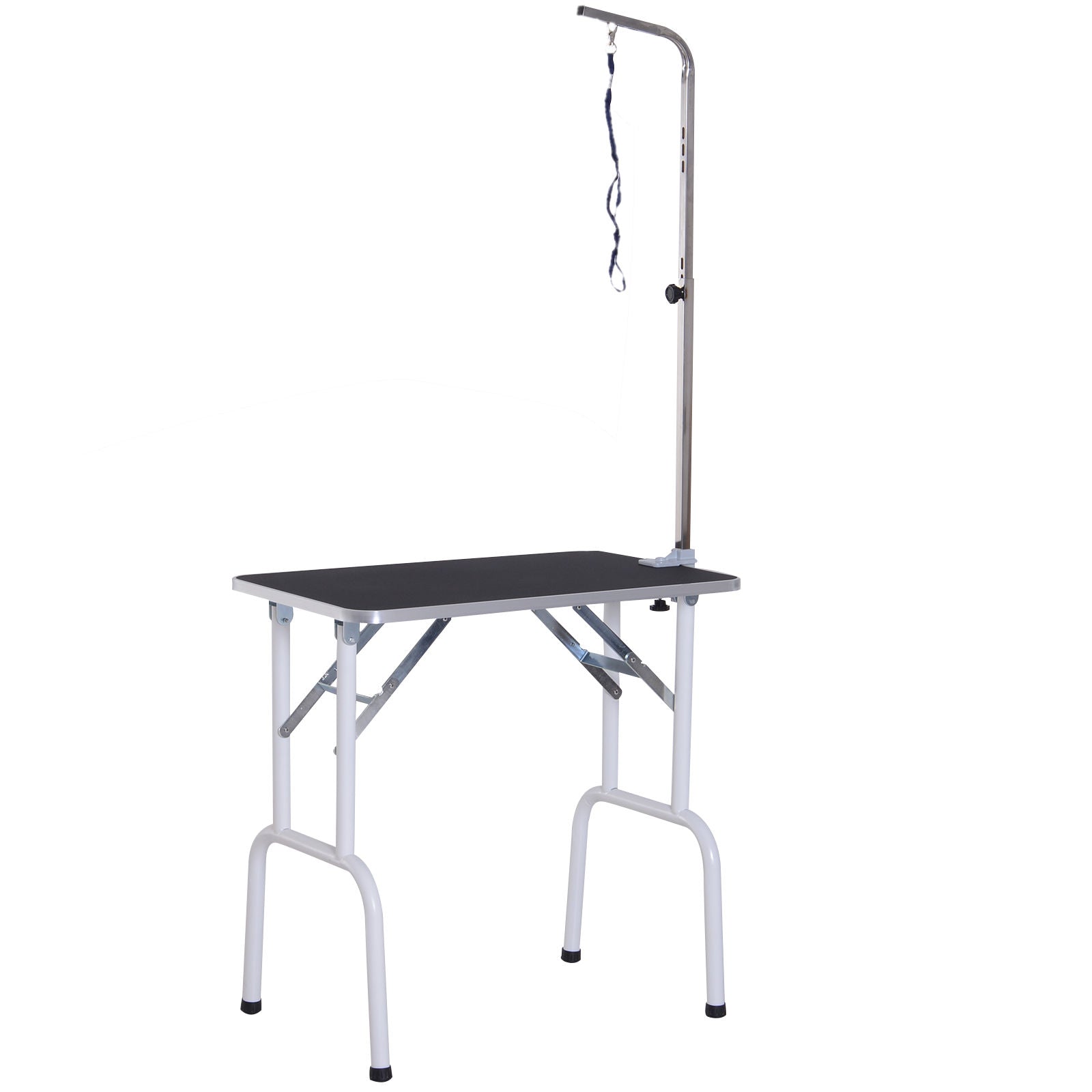 Table de toilettage Nancy's San Luis, table de toilettage pliable pour animaux de compagnie, table de rasage pour chiens et chats en métal noir