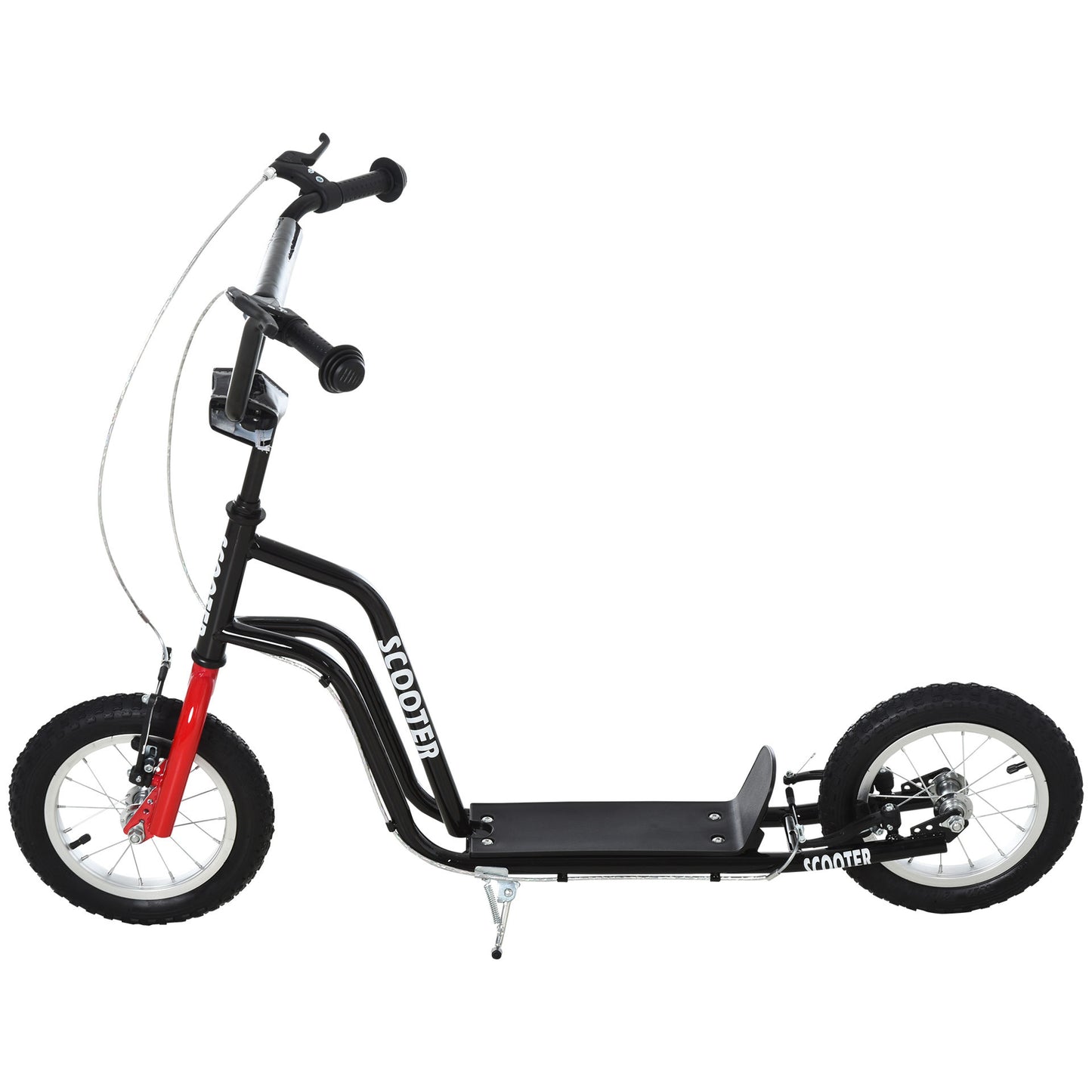 Nancy's Santa Cruz Scooter Voor Kinderen - Zwart - Staal, Aluminium, Rubber - 47,24 cm x 22,83 cm x 31,49 cm