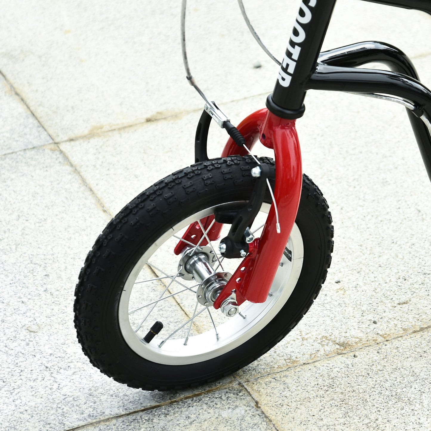 Nancy's Santa Cruz Scooter Voor Kinderen - Zwart - Staal, Aluminium, Rubber - 47,24 cm x 22,83 cm x 31,49 cm