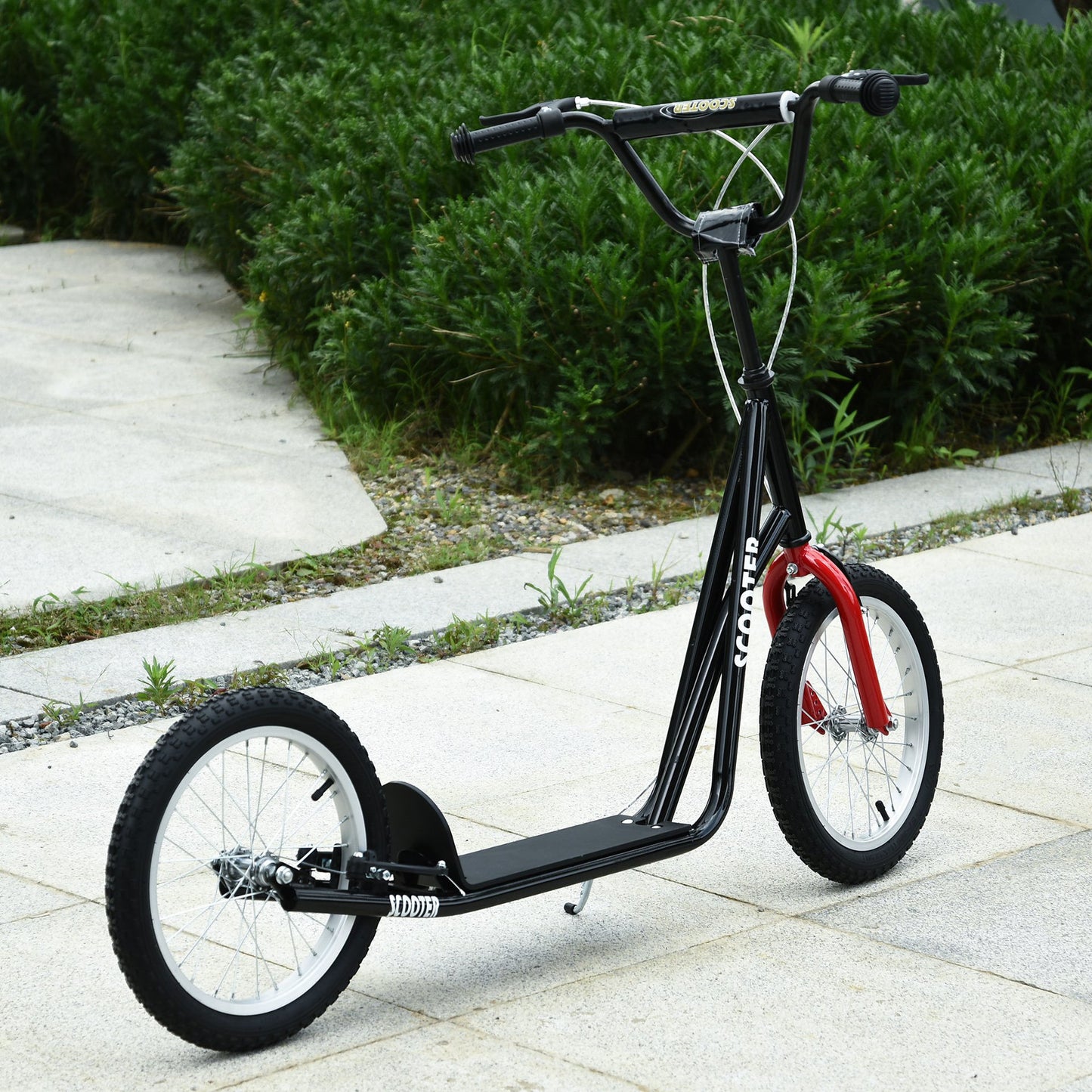 Nancy's Santa Rosa Scooter - Zwart - Staal, Alumminum, Rubber - 54,72 cm x 22,83 cm x 37,79 cm