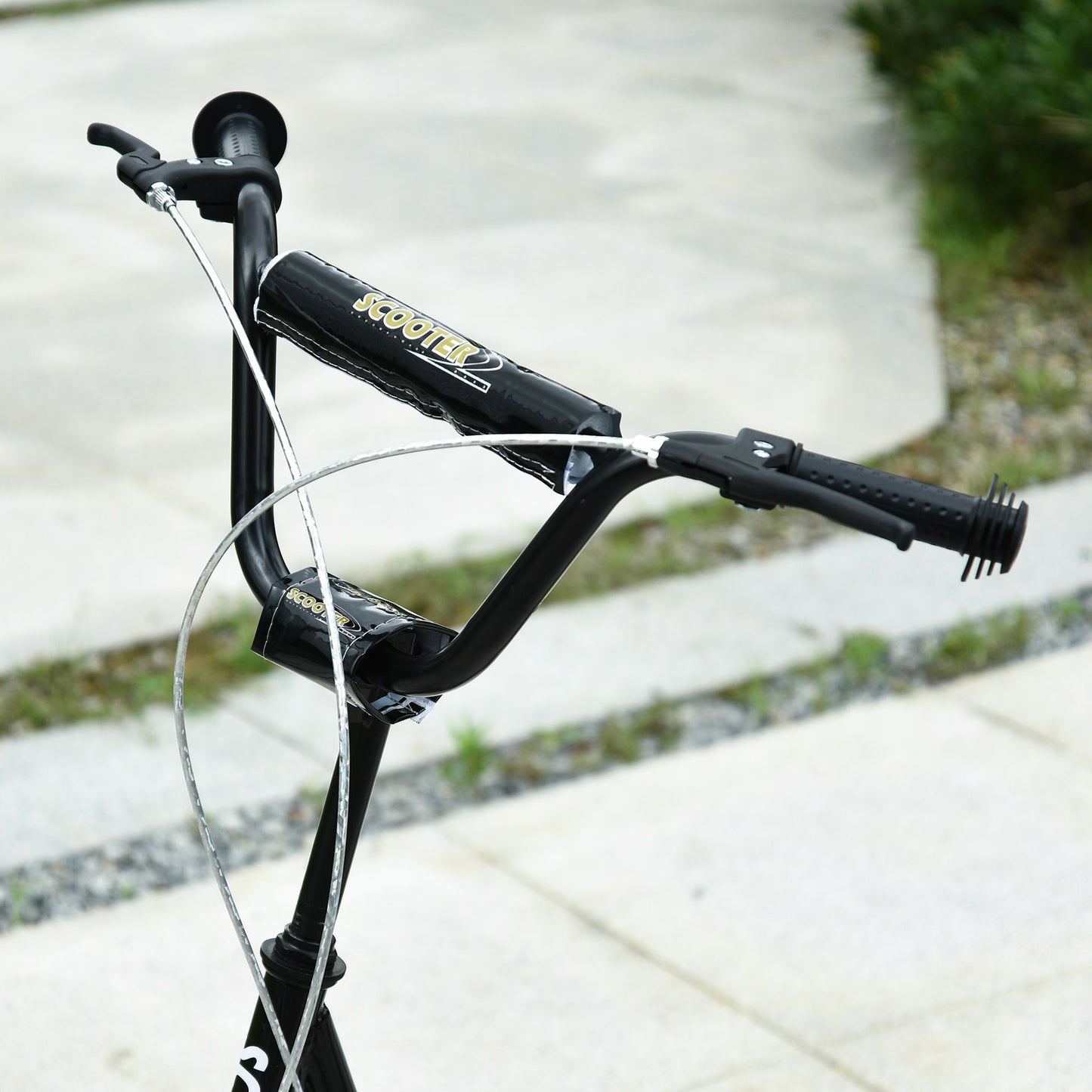 Nancy's Santa Rosa Scooter - Zwart - Staal, Alumminum, Rubber - 54,72 cm x 22,83 cm x 37,79 cm