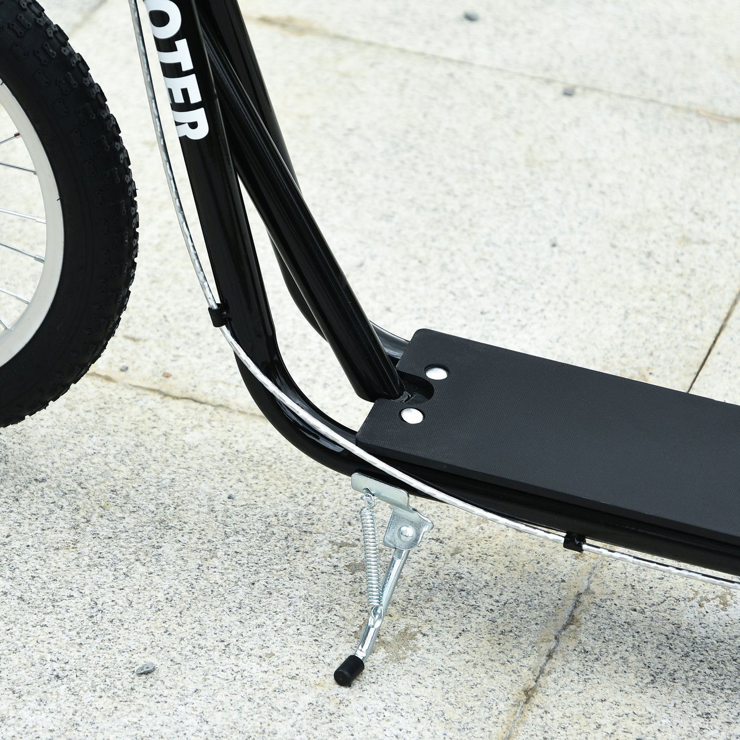 Nancy's Santa Rosa Scooter - Zwart - Staal, Alumminum, Rubber - 54,72 cm x 22,83 cm x 37,79 cm