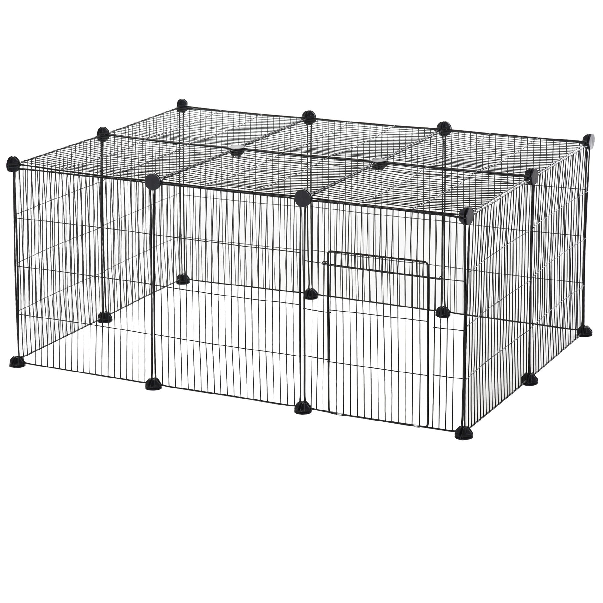 Enclos pour petits animaux Nancy's Cary Cay - Noir - Métal - 41,33 cm x 27,55 cm x 17,71 cm