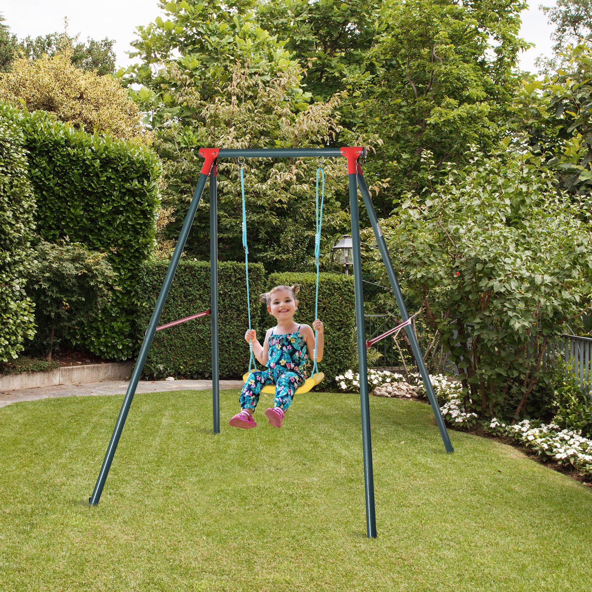 Nancy's Lagoona Kinderschommel - Tuinschommel- 155L x 160B x 180H cm