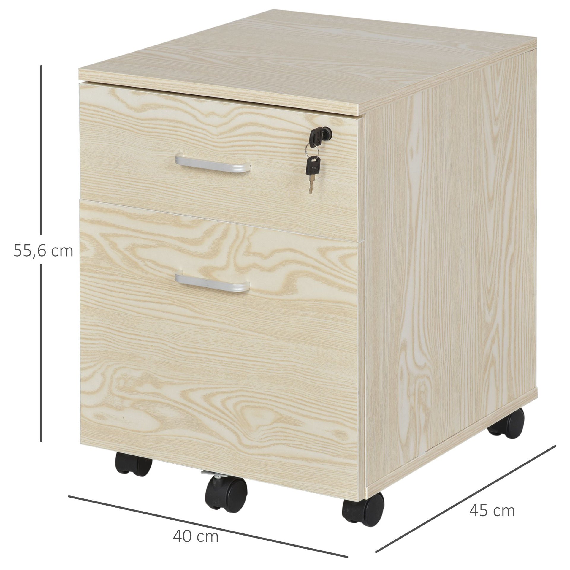 Nancy's The Crawl Archiefkast - Naturel - Spaanplaat - cm x 15,74 cm x 21,49 cm