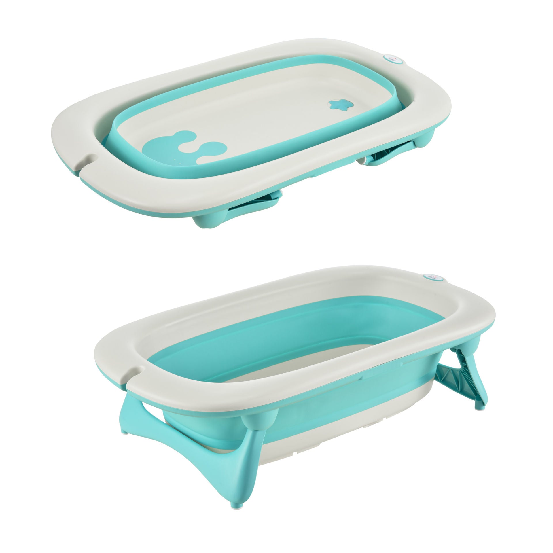 Nancy's Allan Cot Baby Bath - Groen - Pe, Tpe - 33,26 cm x 19,88 cm x 9,44 cm