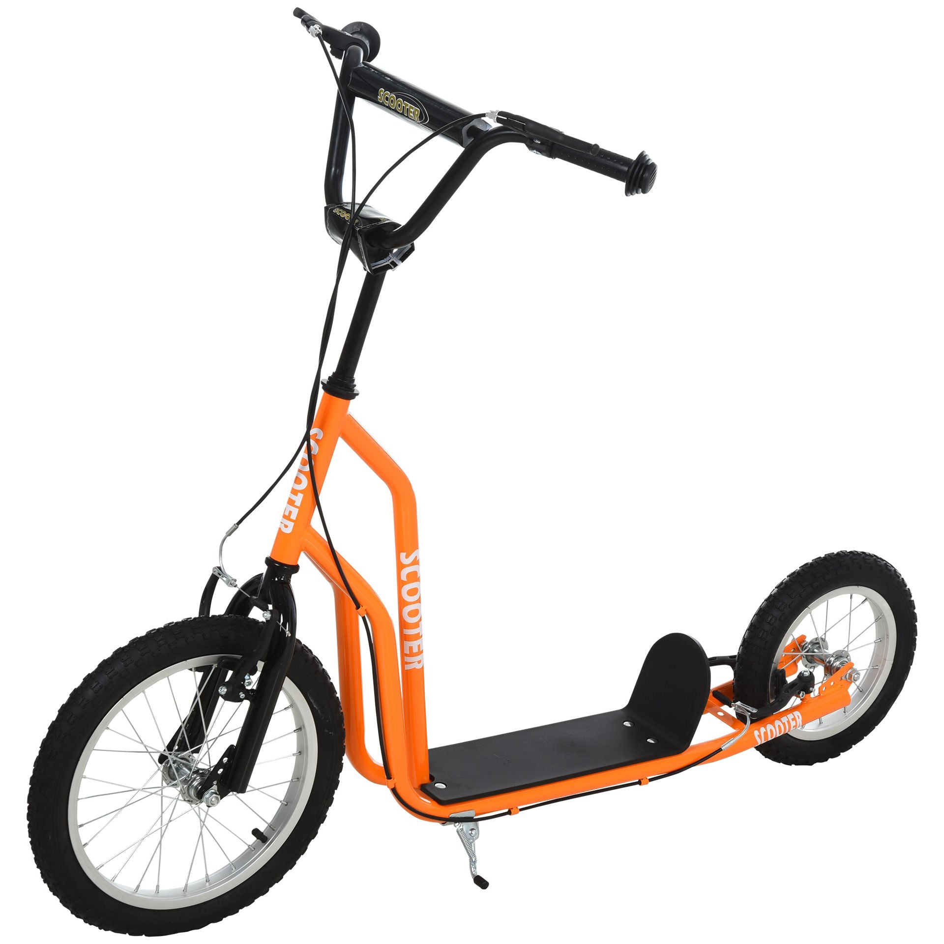 Nancy's Allimil Children's Scooter - Orange - 35L x 58W x 88-94H cm