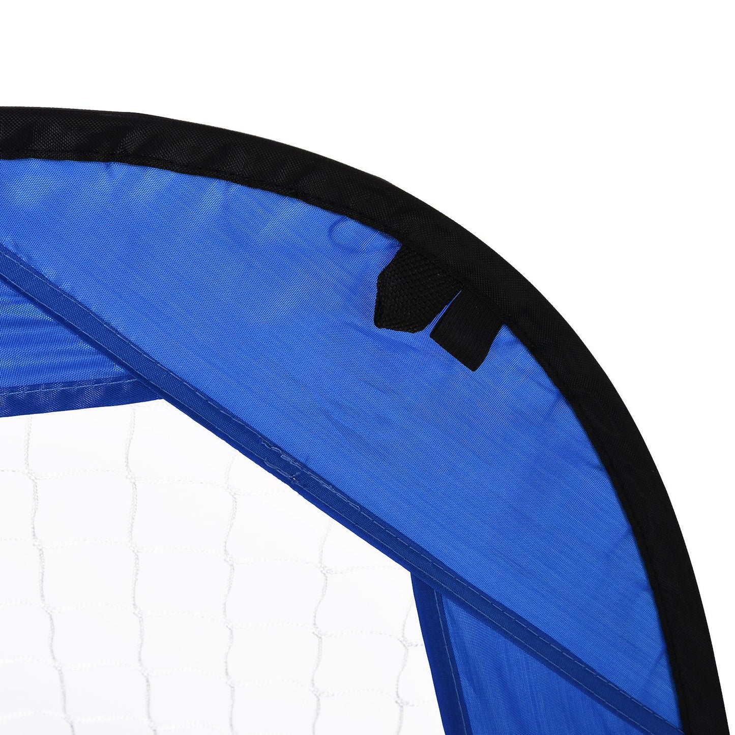 Nancy's Almira Voetbaldoelen - Voetbalnet - Minidoelen - Blauw - ± 120 x 80 x 80 cm