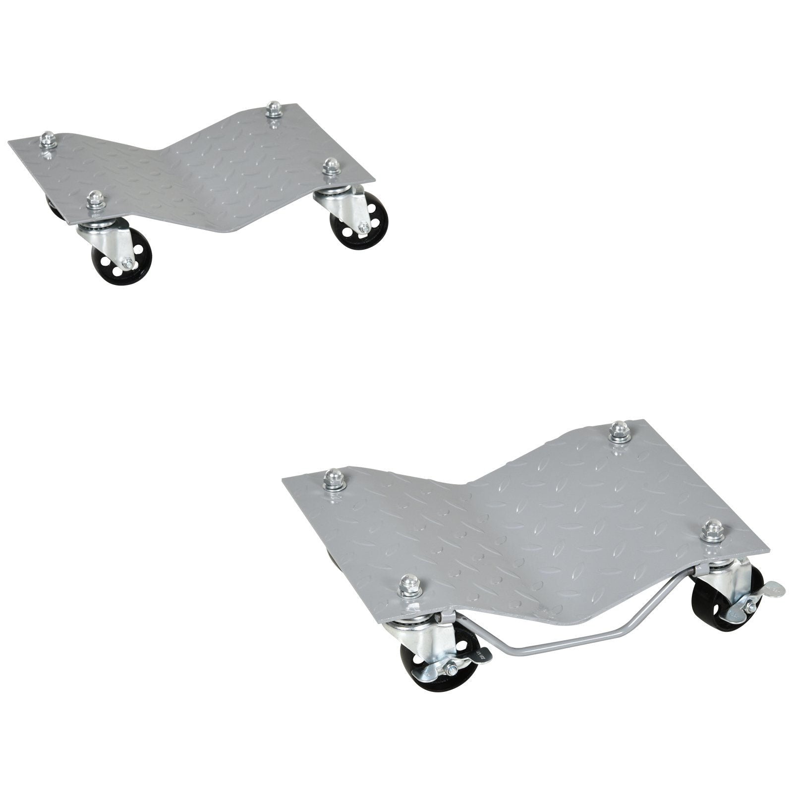 Nancy's Alton Lake Maneuvering Jacks - Maneuvering Jack - Maneuvering Aid - Set of 2 - Gray - Steel