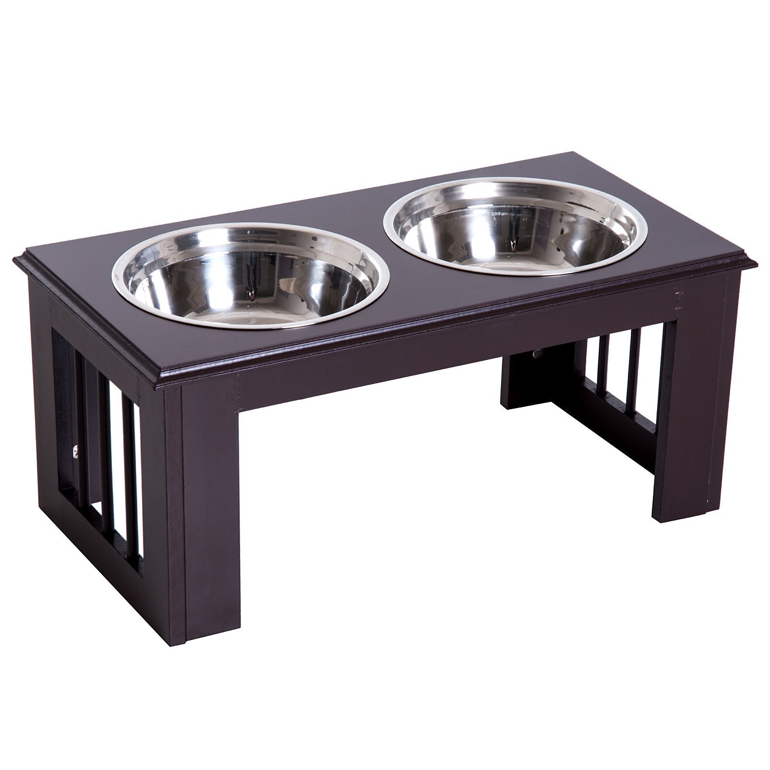 Bol pour chien Nancy’s Anjou Raised, bol de nourriture, bols en acier inoxydable, bol de nourriture pour animaux de compagnie, MDF
