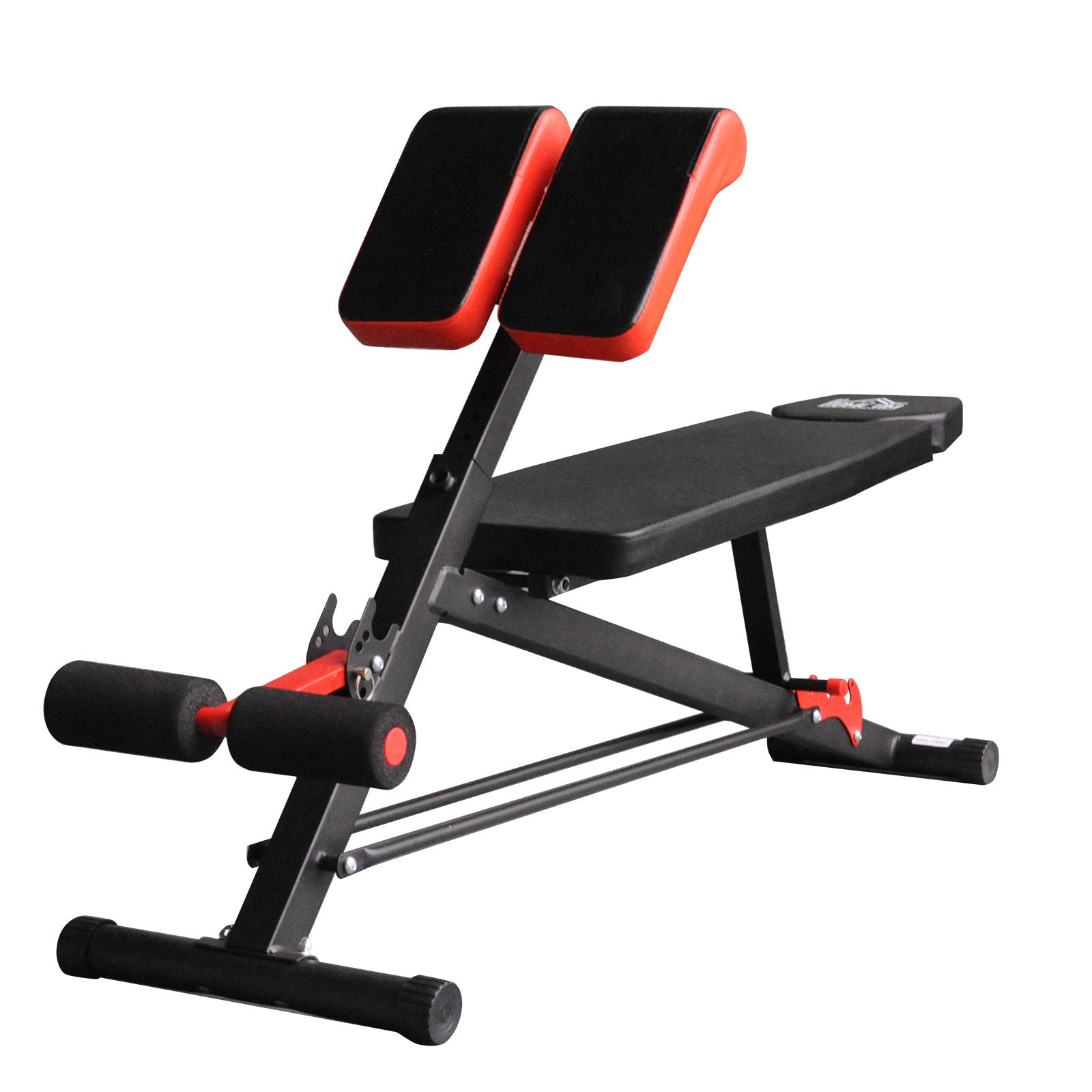 Nancy's Appelo Weight Bench - Training Bench - Weight Bench - Adjustable - Versatile - Black / Red